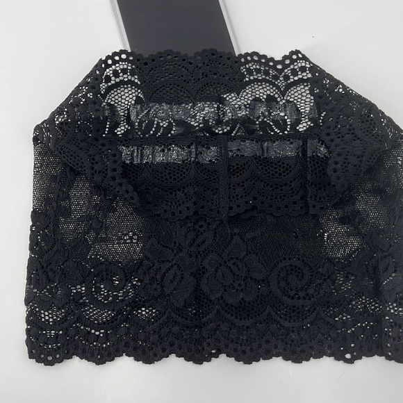 𝅺black Lace Lingerie Phone Garter Leg Holder - Picture 5 of 7